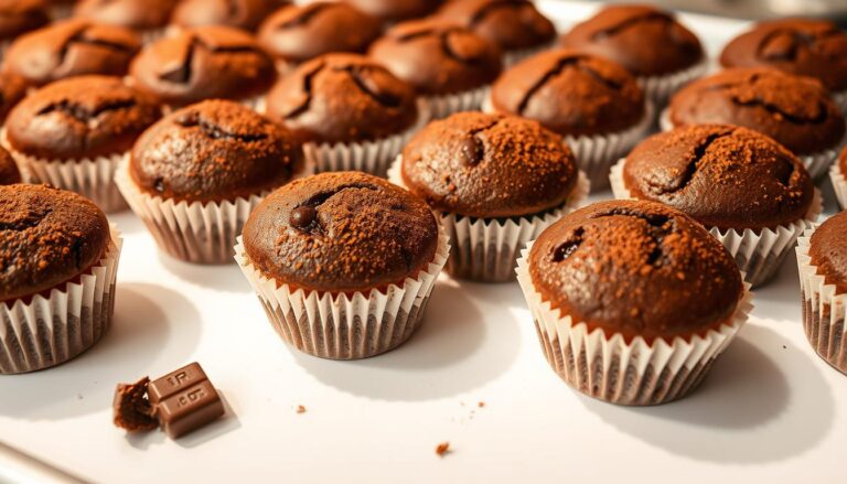 mini muffins chocolate