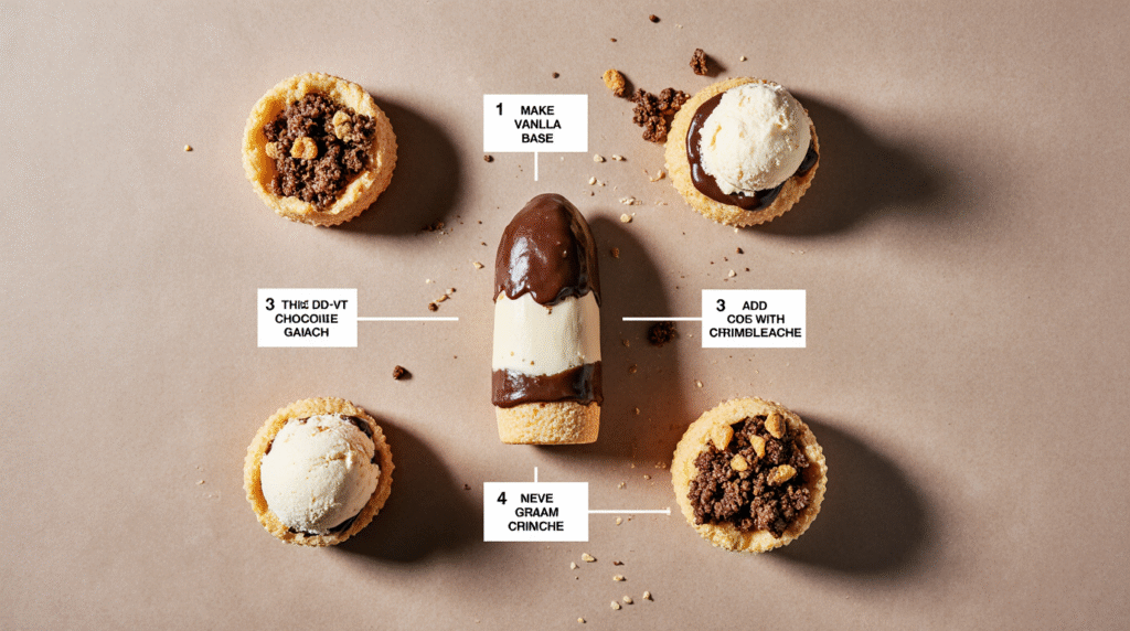 Chocolate Eclair Ice Cream