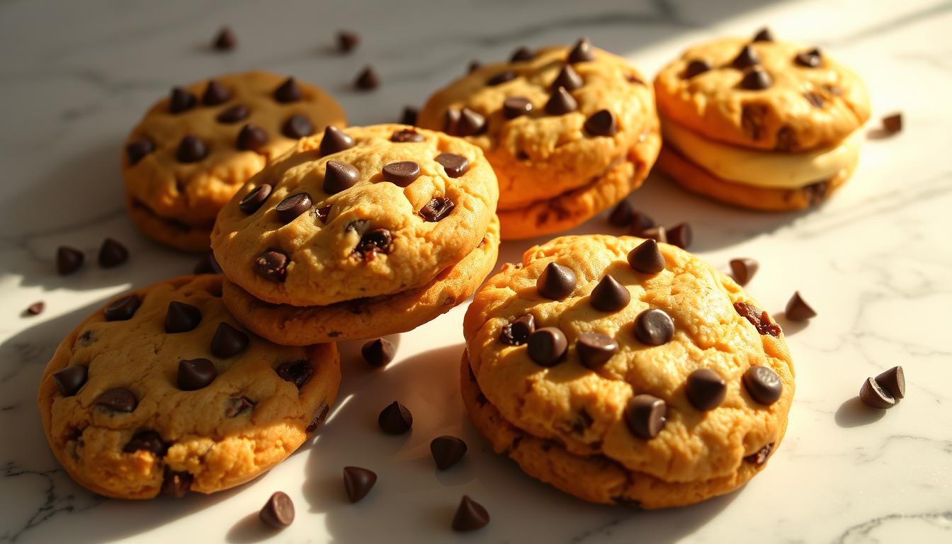 chocolate chip cheesecake cookies
