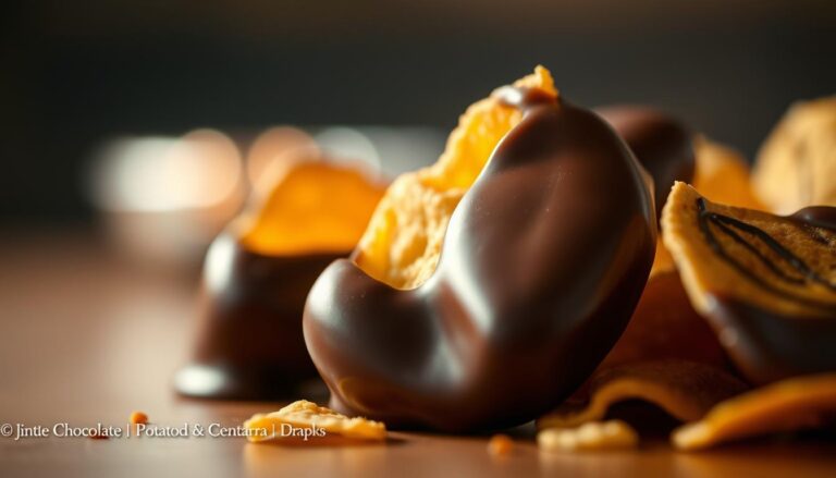 chocolate covered potato chips