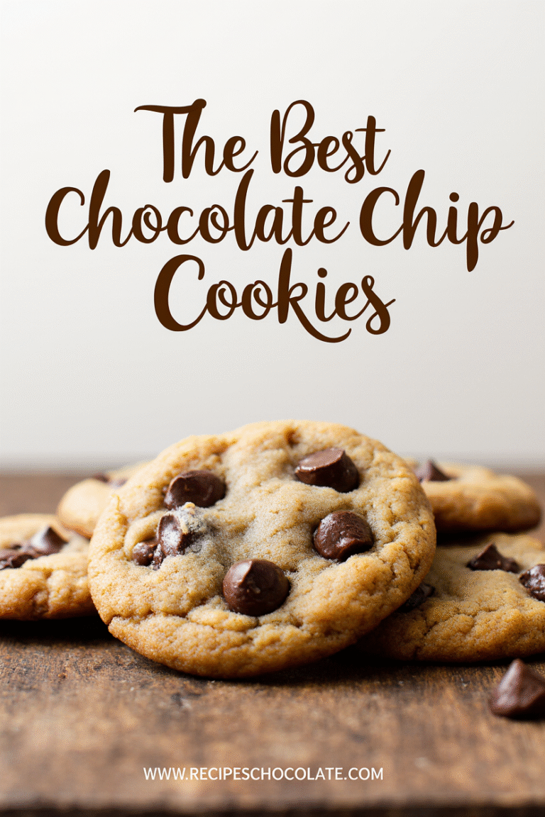 Easy Homemade Chocolate Chip Cookies