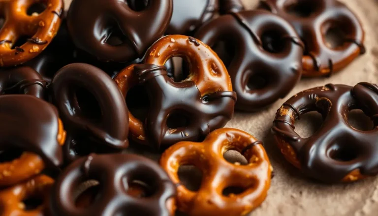 covered pretzels chocolate​